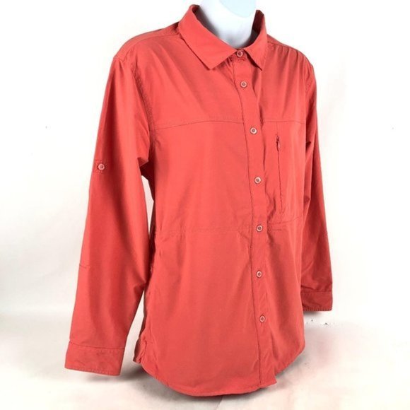 The North Face Flashdry size M  button down top - Picture 6 of 12
